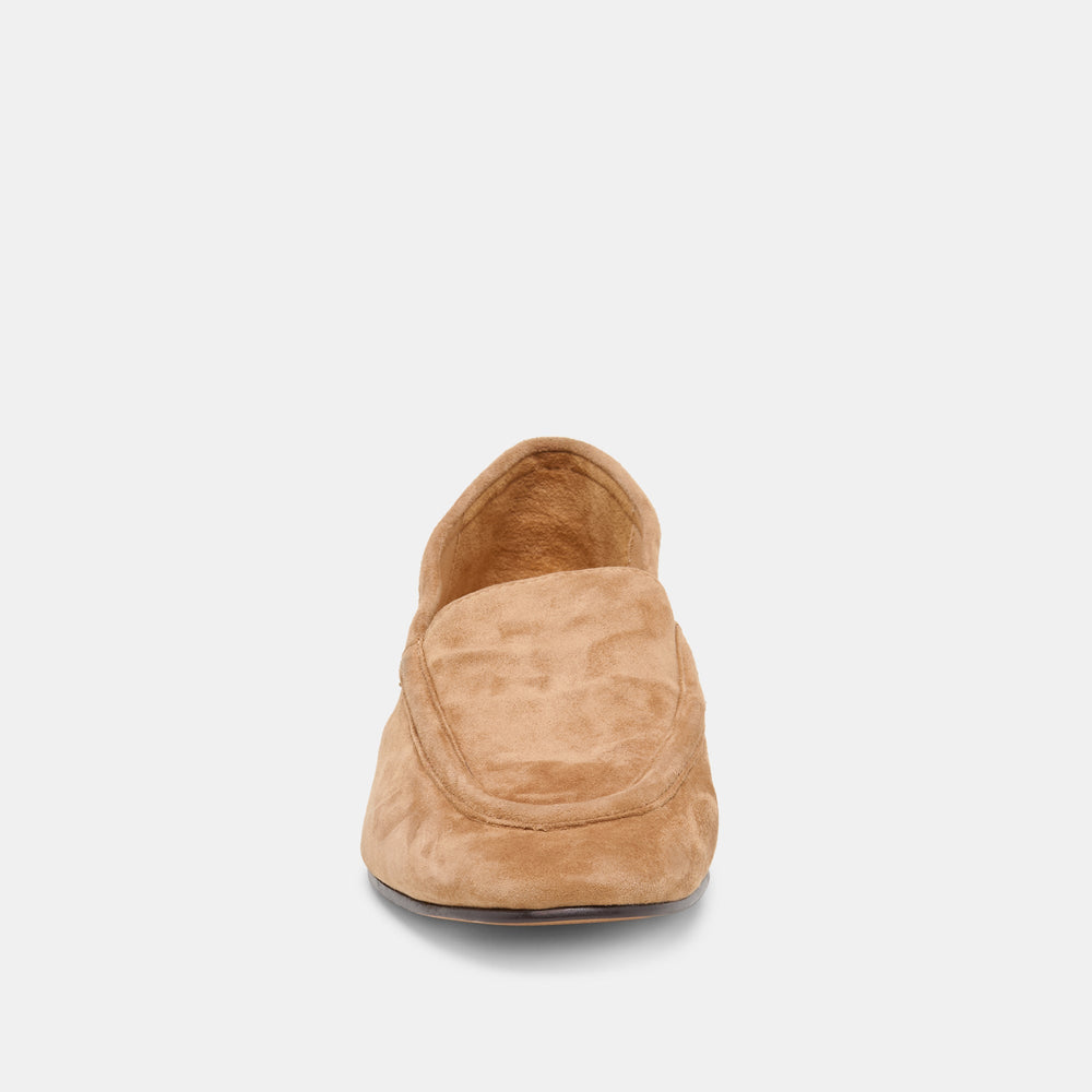 Dolce Vita SHOES | Mattie Camel Suede Loafers