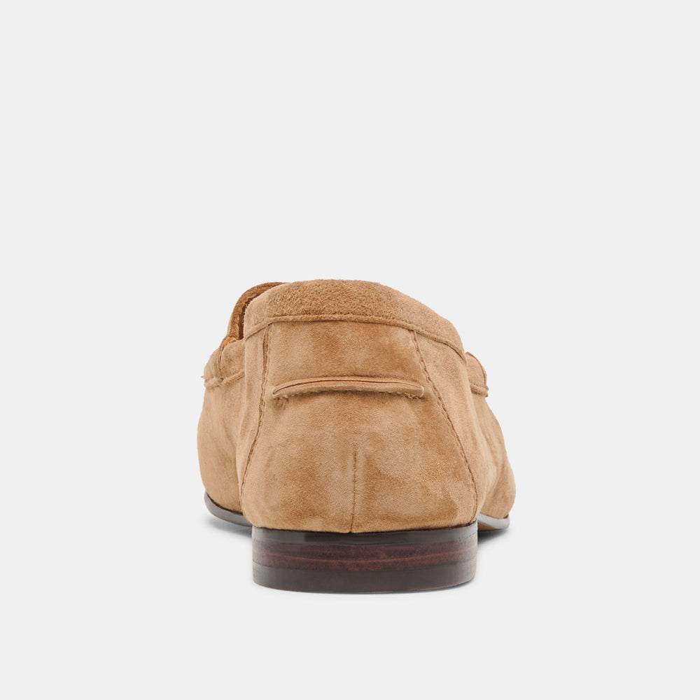 Dolce Vita SHOES | Mattie Camel Suede Loafers