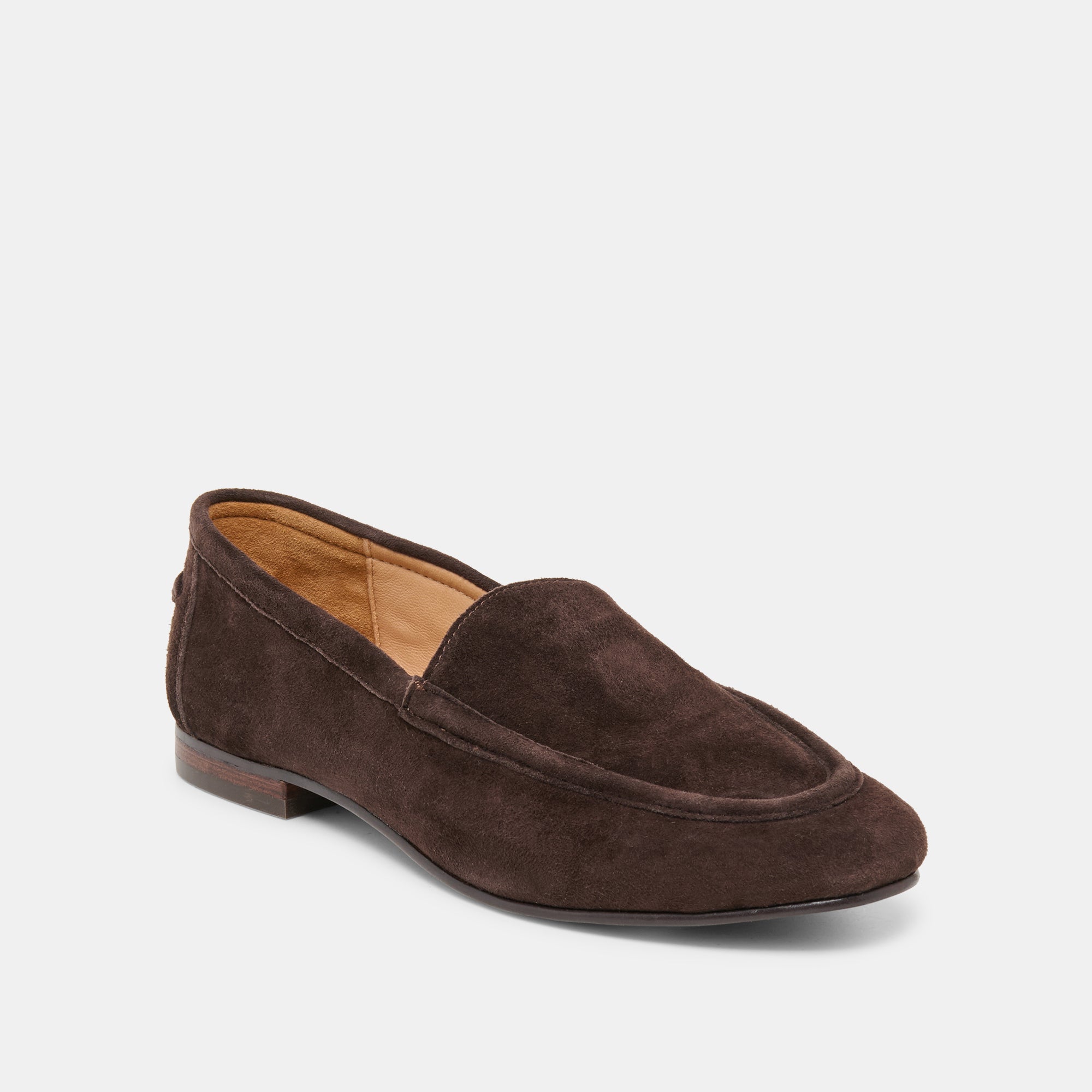 Dolce Vita SHOES | Mattie Dk Brown Suede Loafers