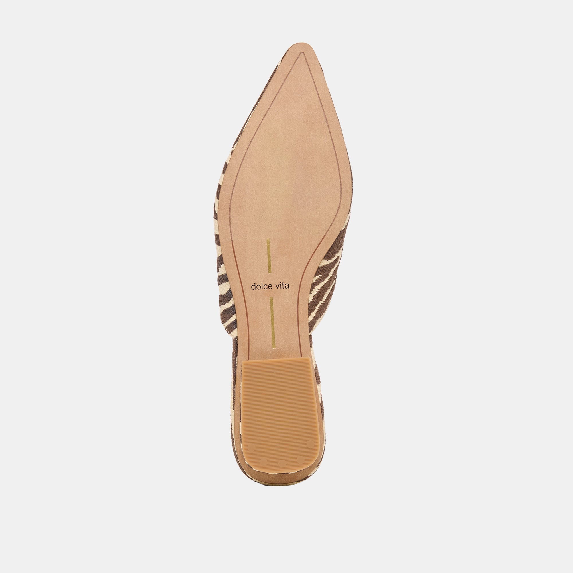 Dolce Vita SHOES | Elm Beige Zebra Raffia Flats