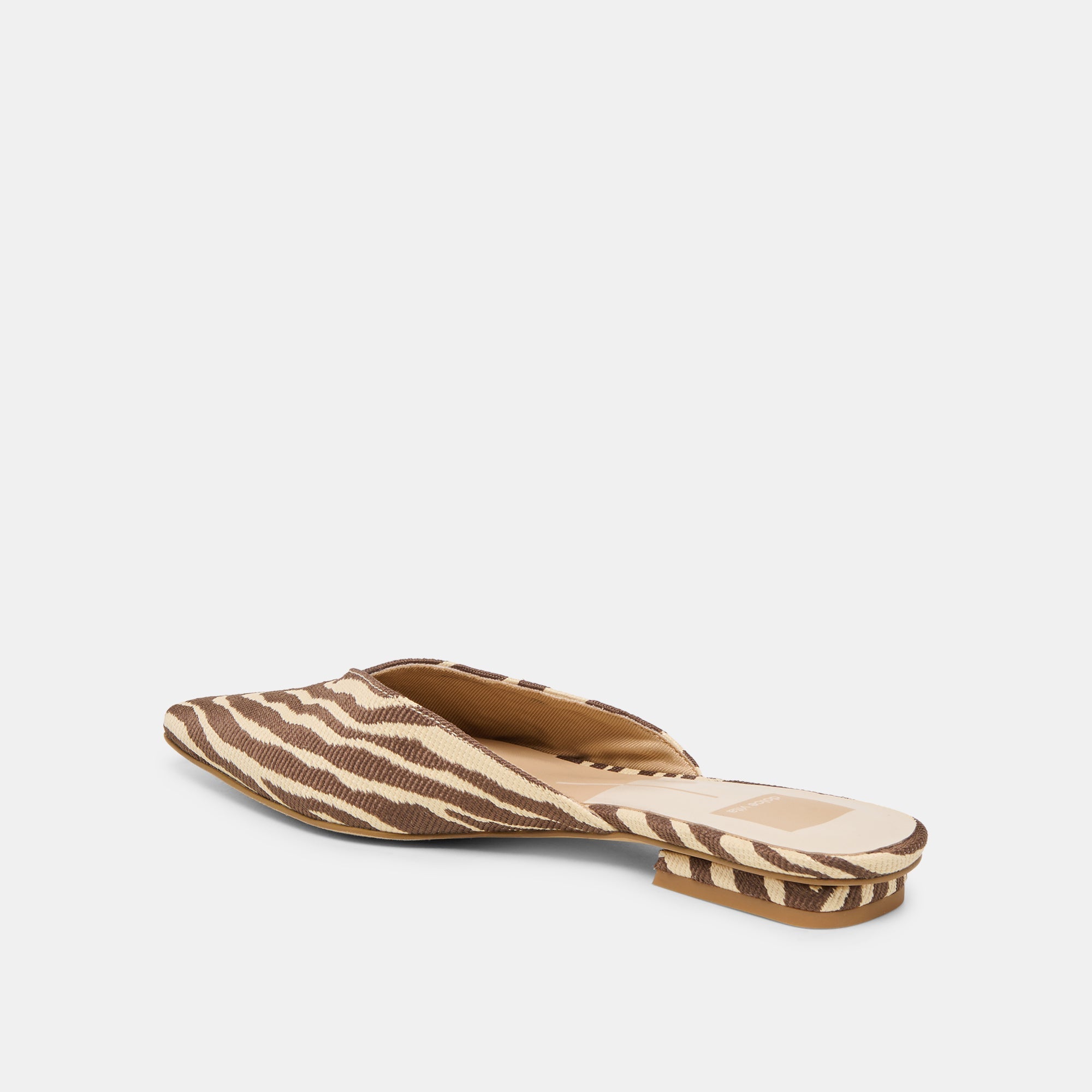 Dolce Vita SHOES | Elm Beige Zebra Raffia Flats