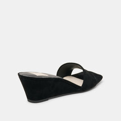Dolce Vita SHOES | Qaily Onyx Suede Wedges