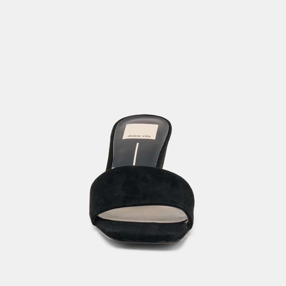Dolce Vita SHOES | Qaily Onyx Suede Wedges
