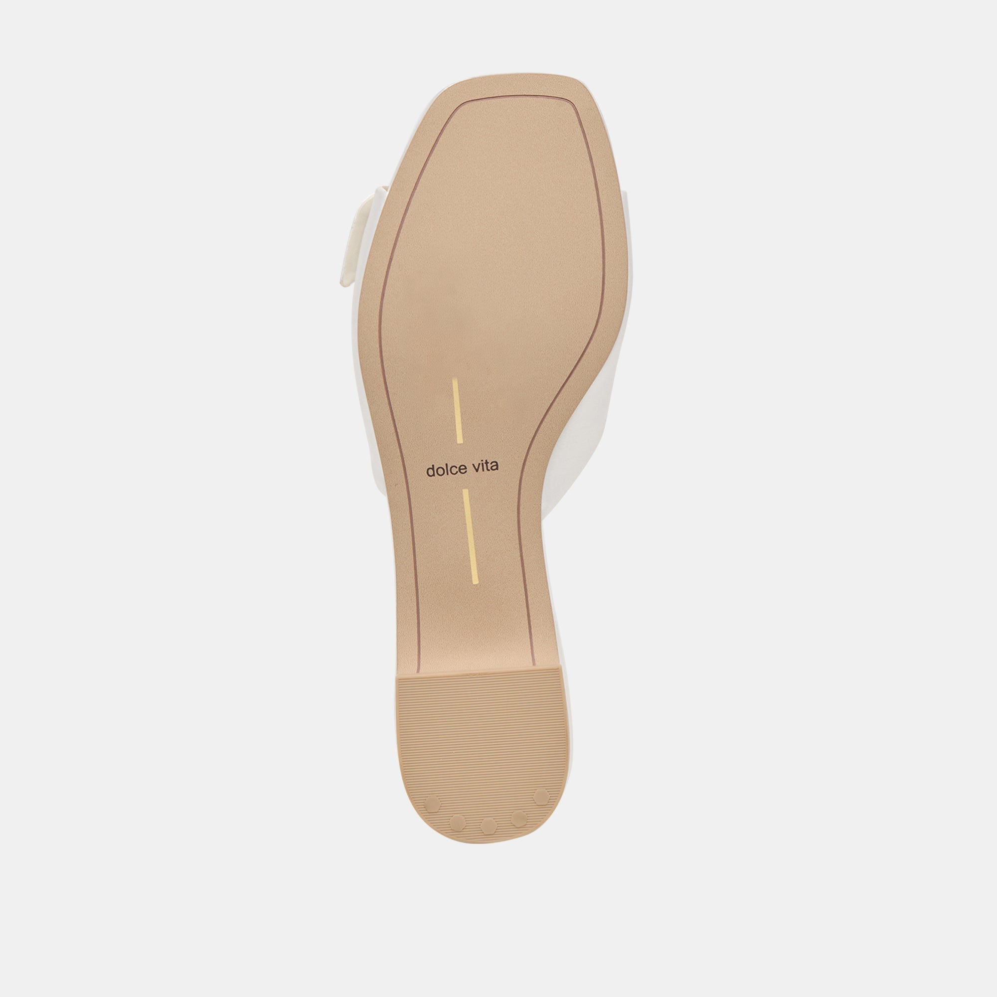 Dolce Vita SHOES | Edina True White Satin Sandals