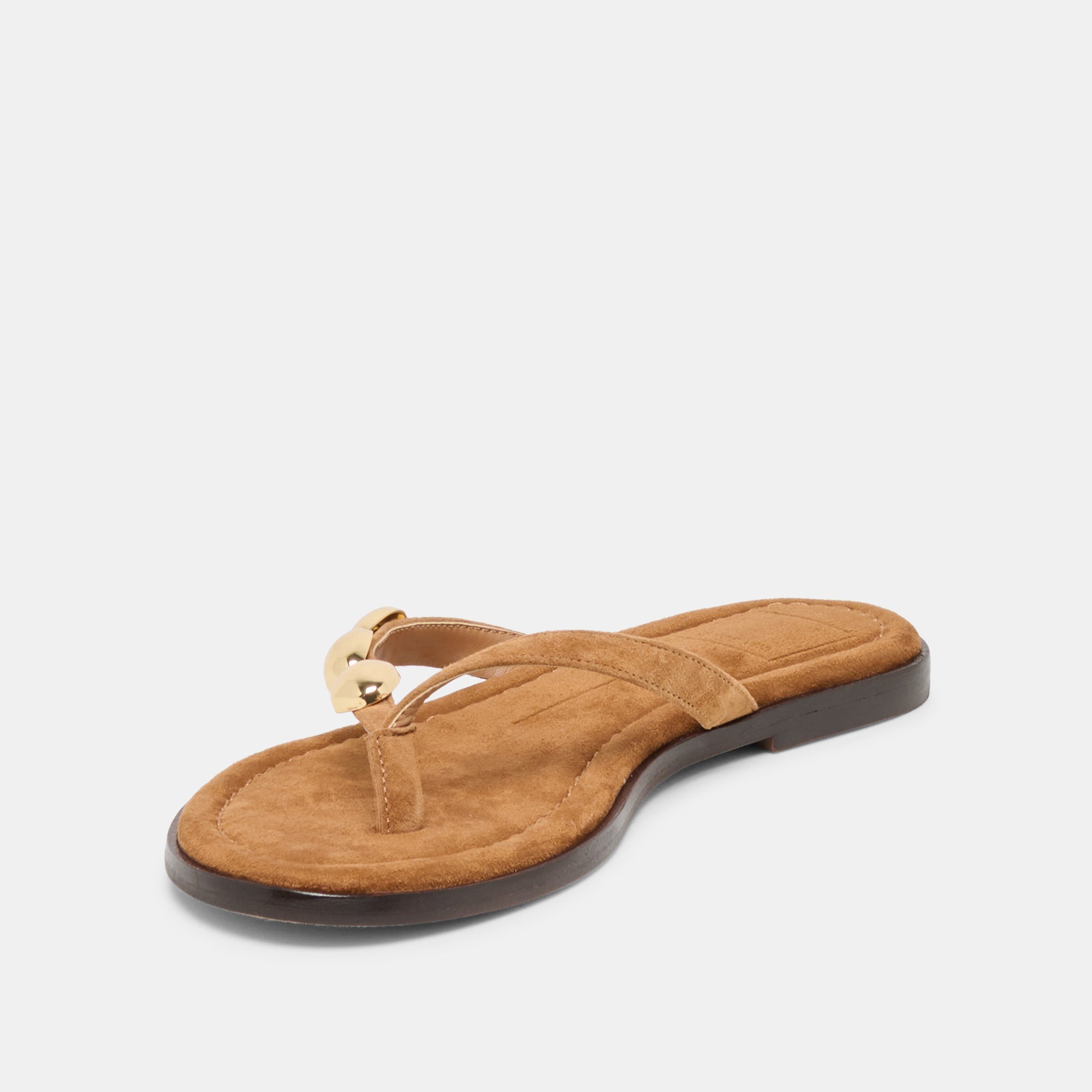 Dolce Vita SHOES | Juny Teak Suede Sandals