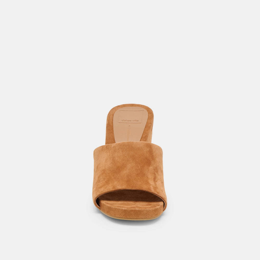 Dolce Vita SHOES | Holta Brown Suede Wedges