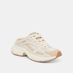 Dolce Vita SHOES | SWAYZY Ivory Multi Suede Platform Slip-on Sneakers