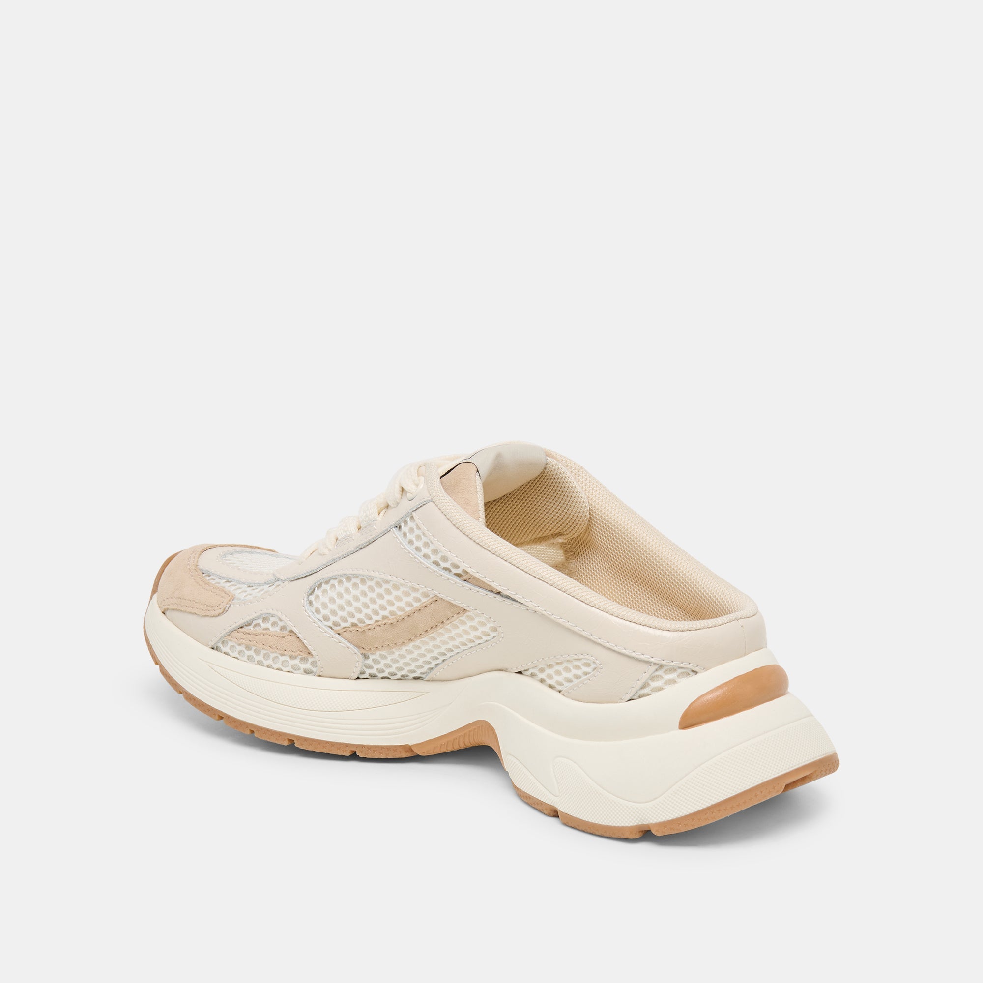 Dolce Vita SHOES | SWAYZY Ivory Multi Suede Platform Slip-on Sneakers
