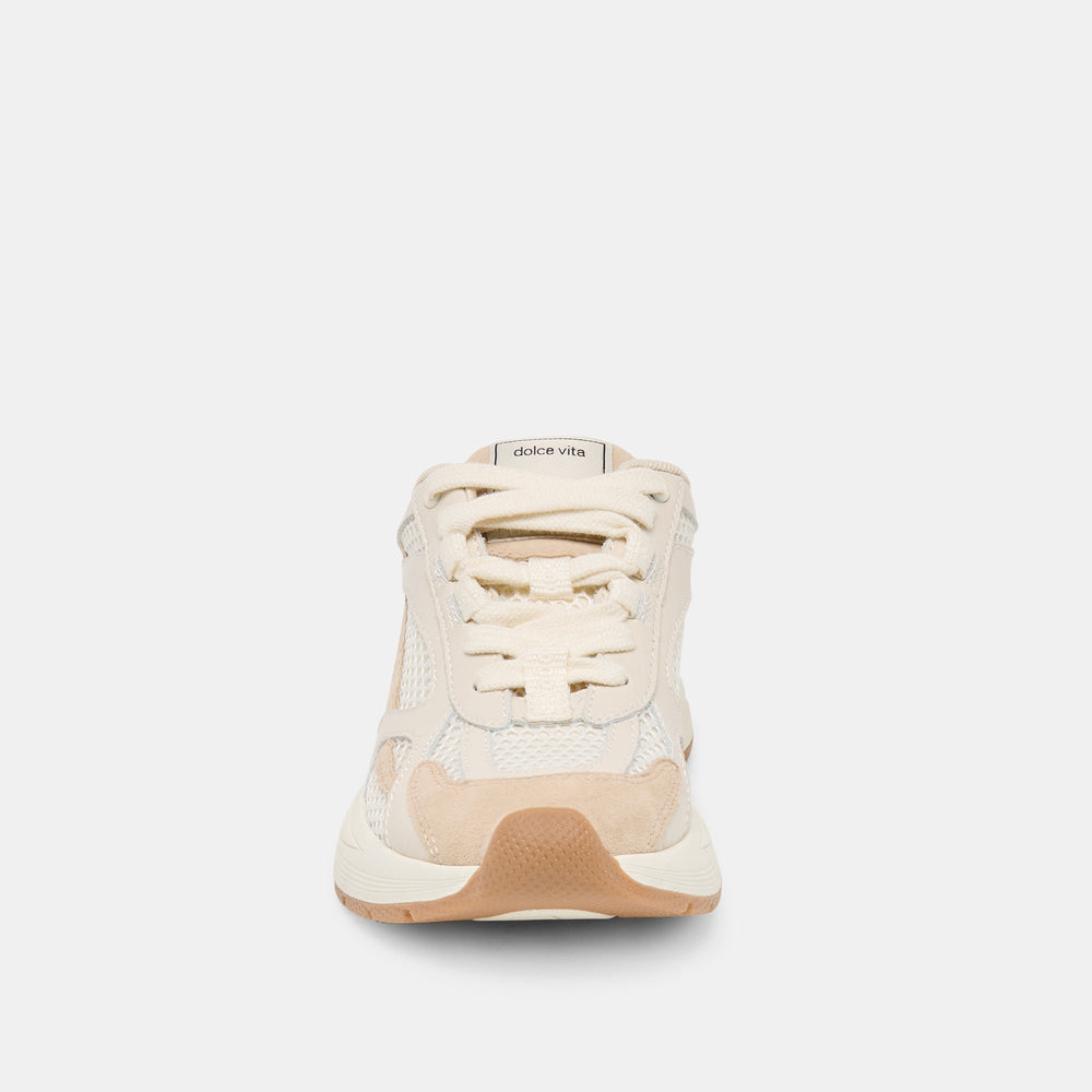 Dolce Vita SHOES | SWAYZY Ivory Multi Suede Platform Slip-on Sneakers