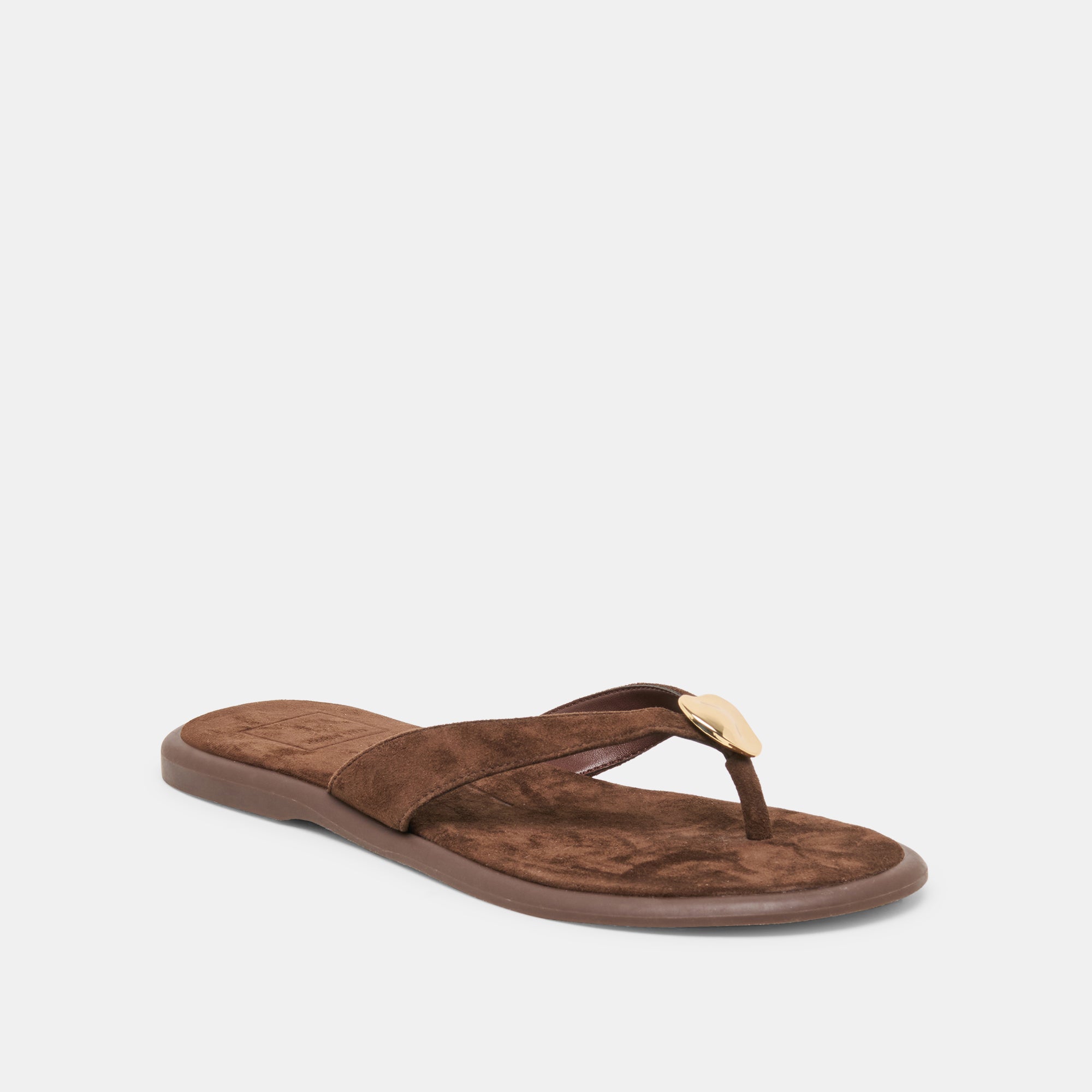 Dolce Vita SHOES | Jaina Dk Brown Suede Sandals