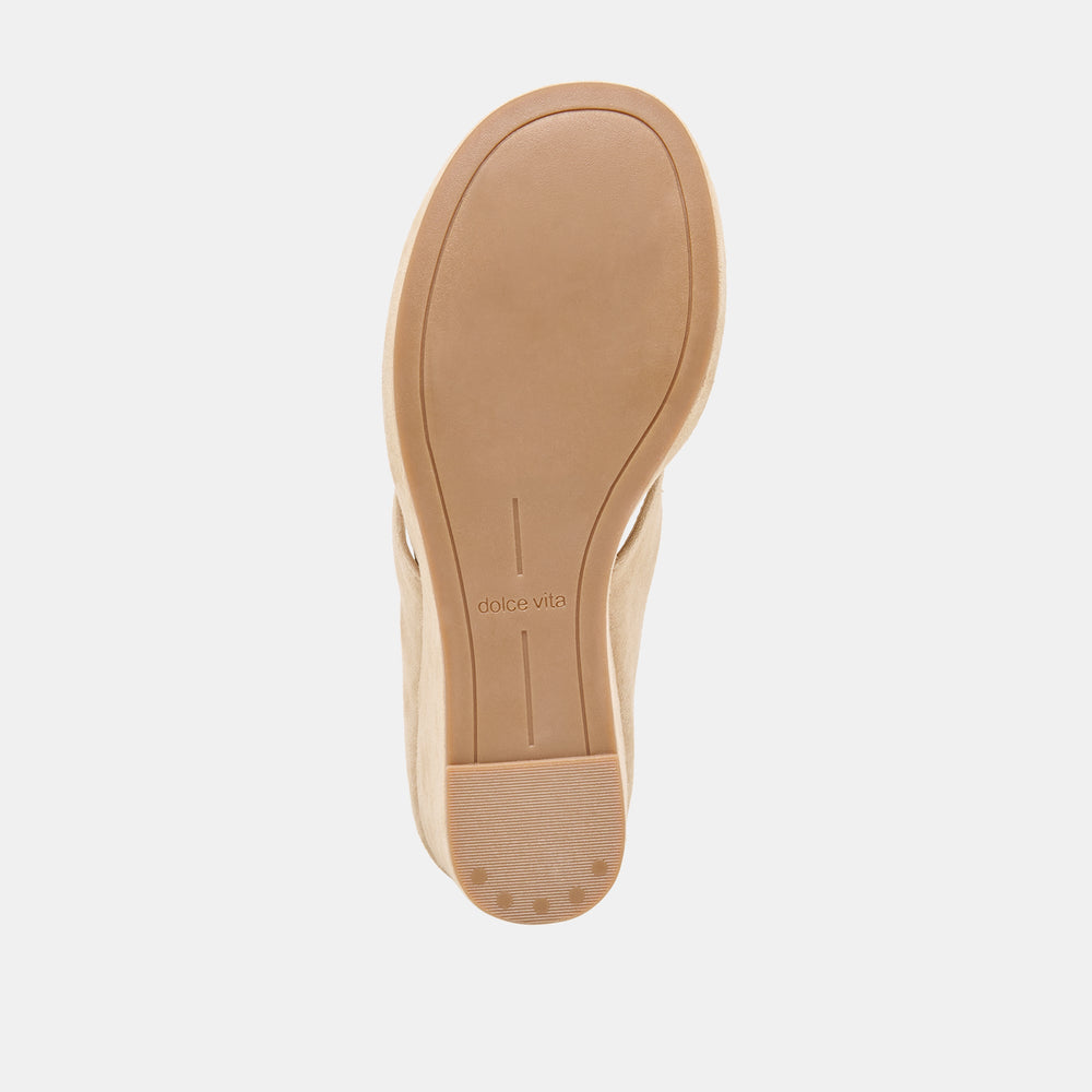 Dolce Vita SHOES | Hinna Camel Suede Wedges