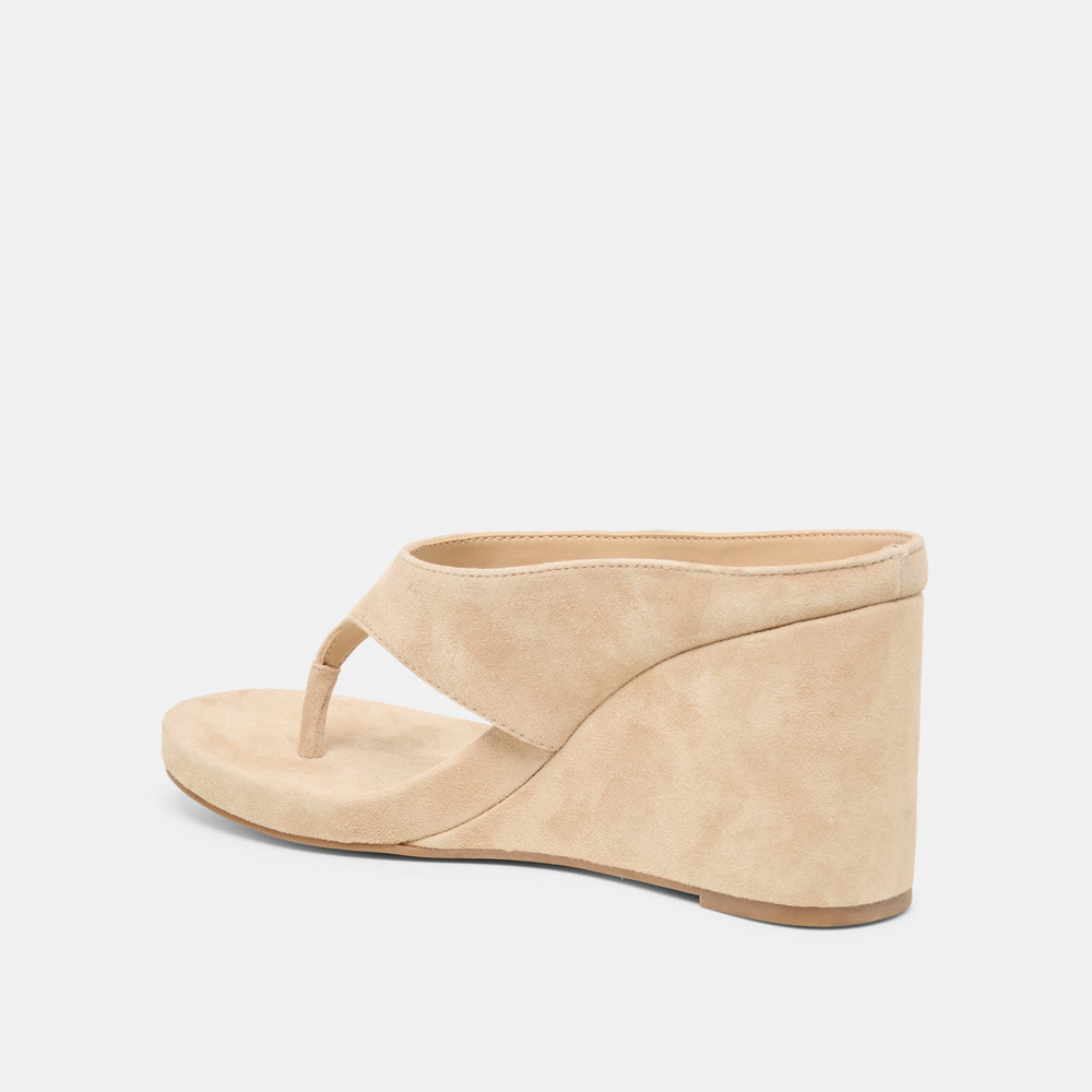 Dolce Vita SHOES | Hinna Camel Suede Wedges
