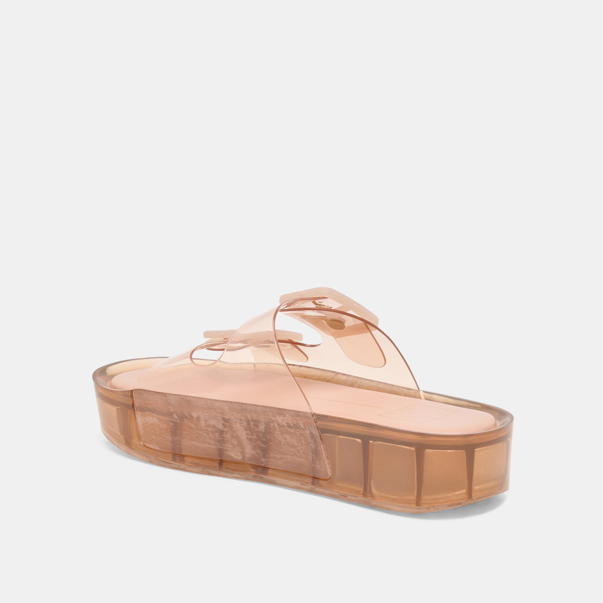 Dolce Vita SHOES | JULIO X Mocha Vinyl Jelly Platform Sandals