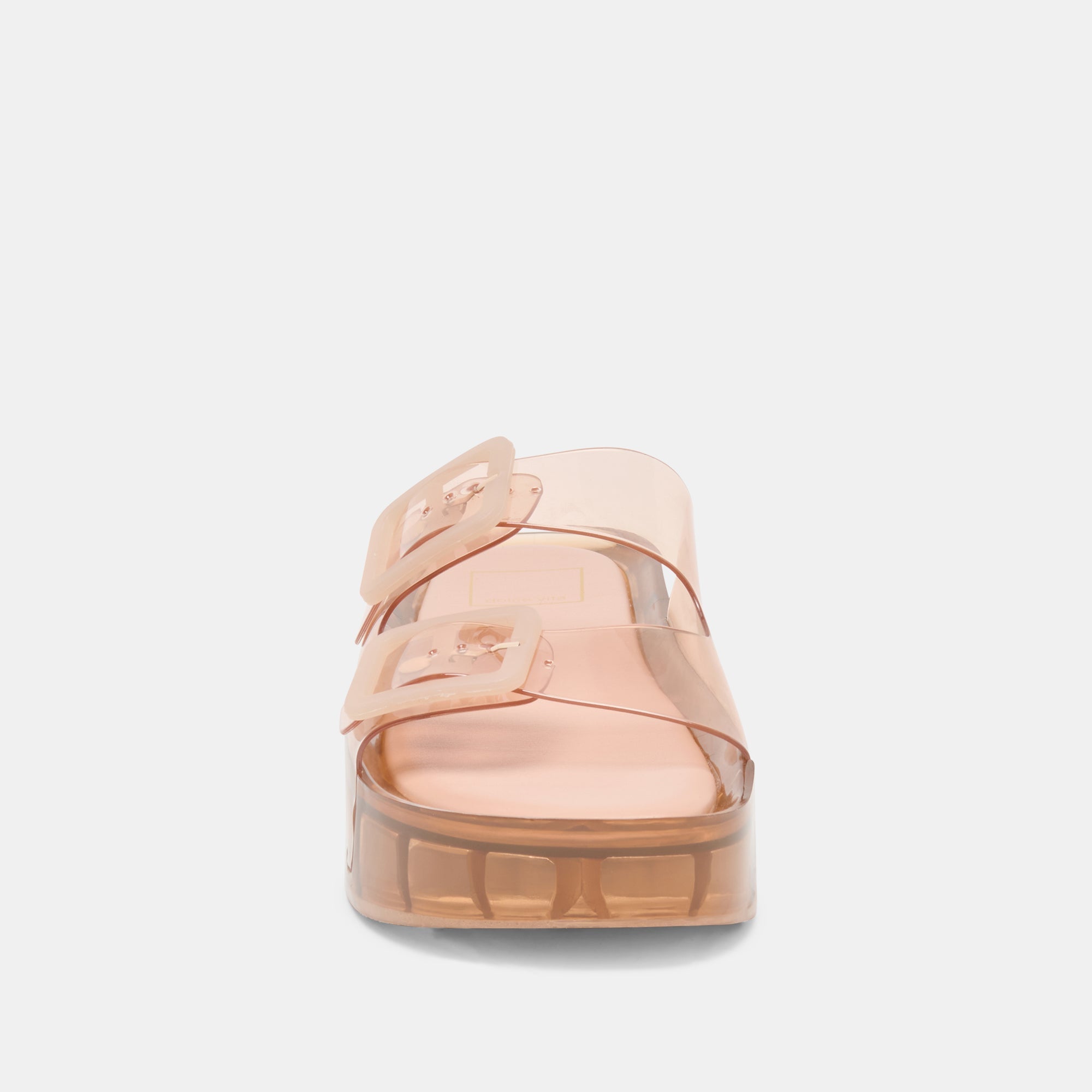 Dolce Vita SHOES | JULIO X Mocha Vinyl Jelly Platform Sandals