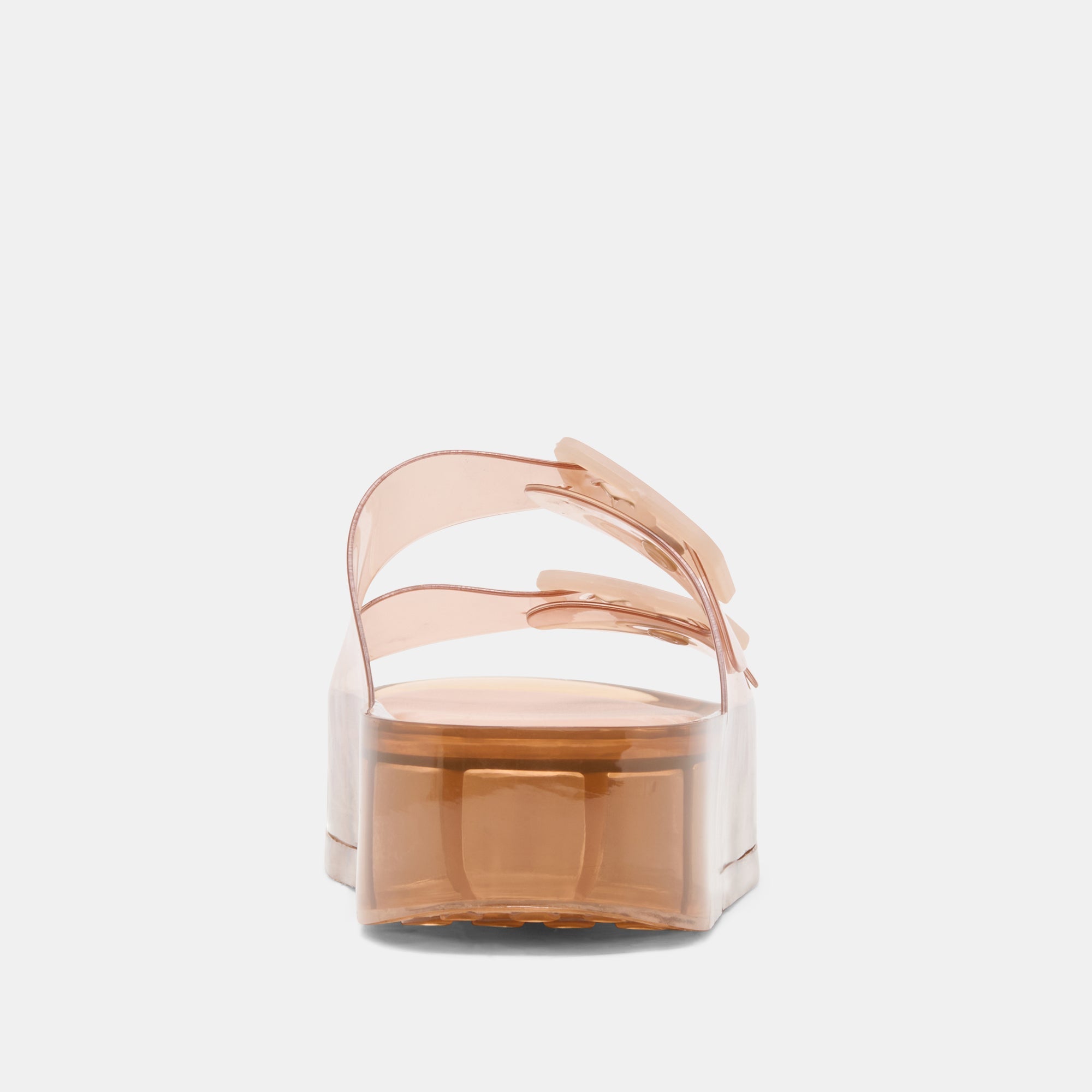 Dolce Vita SHOES | JULIO X Mocha Vinyl Jelly Platform Sandals