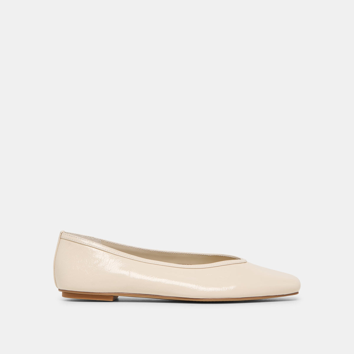 Dolce Vita SHOES | CARET Bone Leather Pointed-Toe Ballet Flats