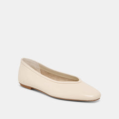 Dolce Vita SHOES | CARET Bone Leather Pointed-Toe Ballet Flats