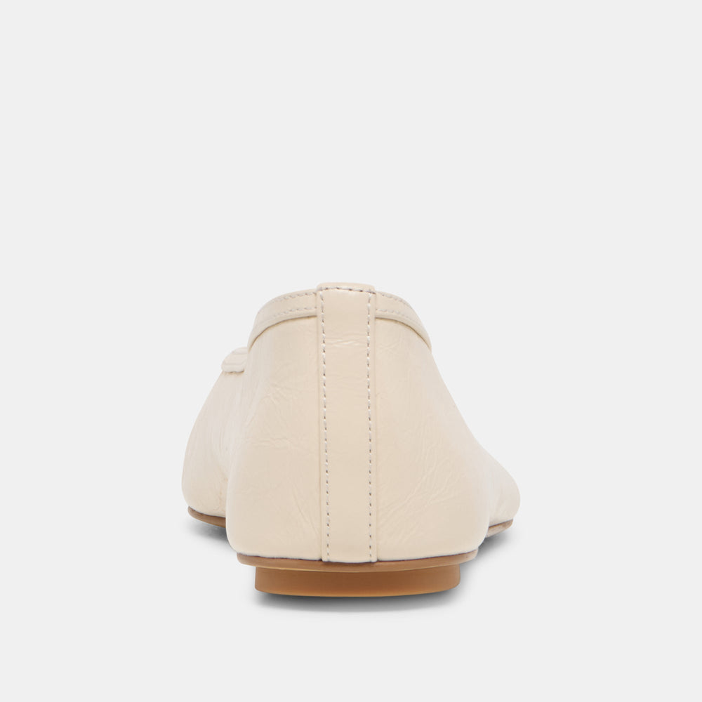 Dolce Vita SHOES | CARET Bone Leather Pointed-Toe Ballet Flats