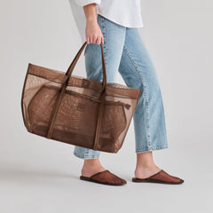 Dolce Vita SHOES | Geni Chocolate Mesh Flats