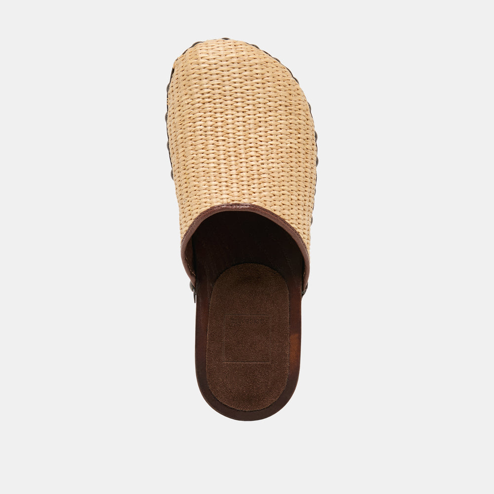 Dolce Vita SHOES | Alanis Lt Natural Raffia Flats