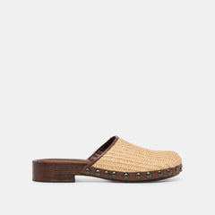 Dolce Vita SHOES | Alanis Lt Natural Raffia Flats