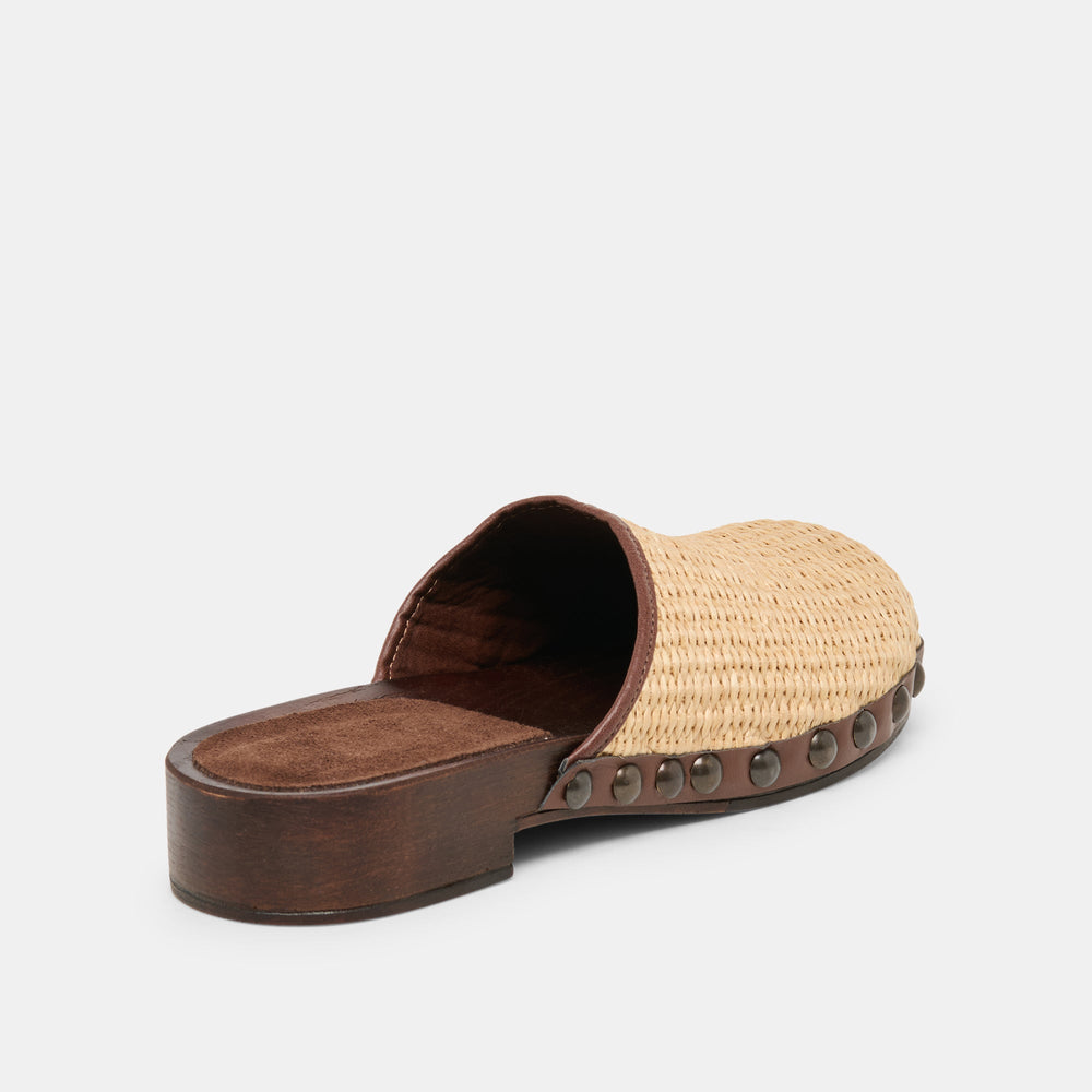 Dolce Vita SHOES | Alanis Lt Natural Raffia Flats