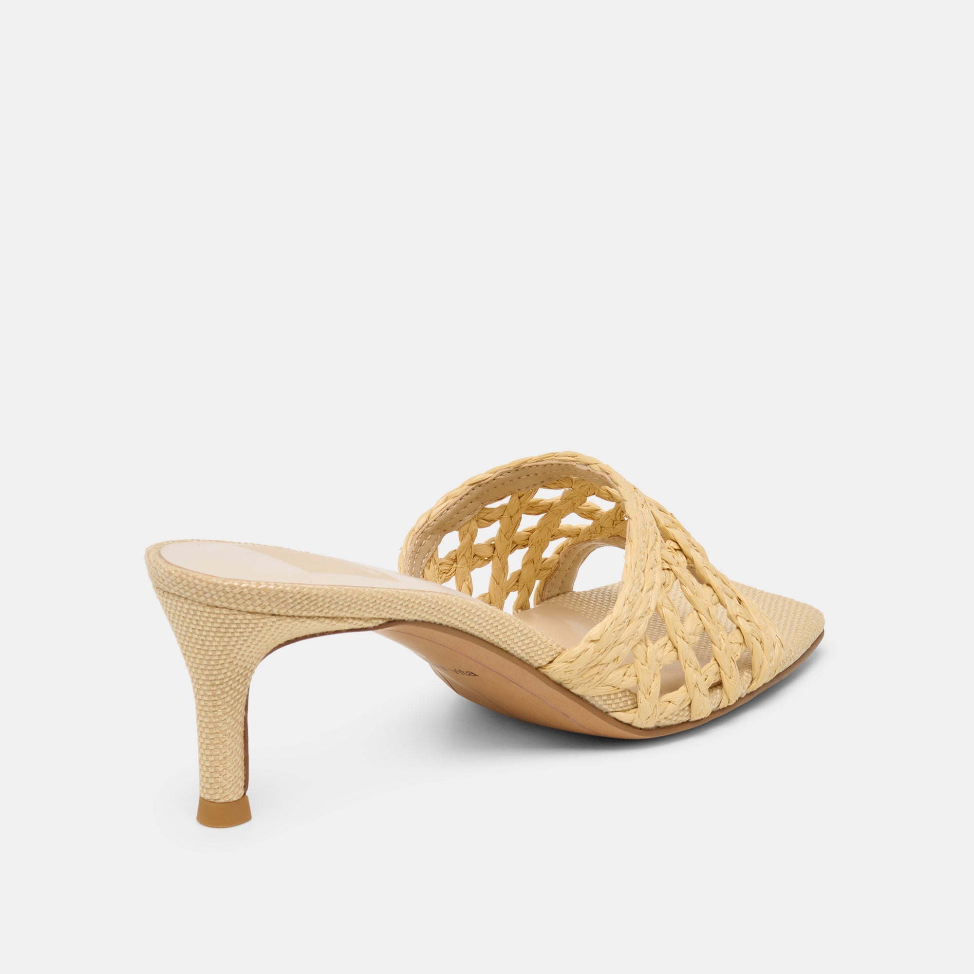Dolce Vita SHOES | Bowen Lt Natural Raffia Heels
