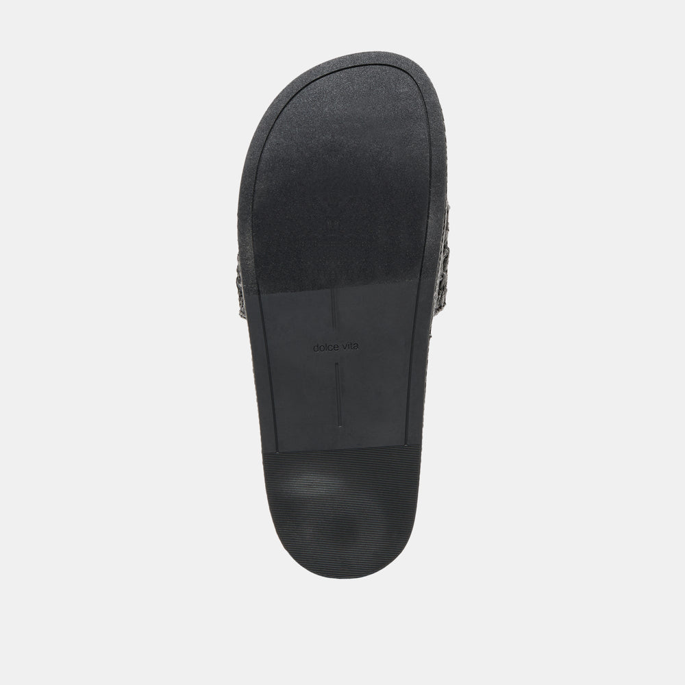 Dolce Vita SHOES | SIDONA SANDALS ONYX RAFFIA
 – Dolce Vita