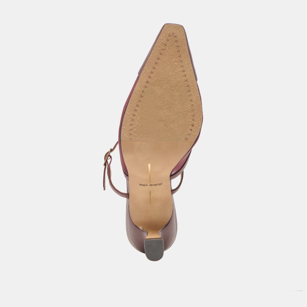 Dolce Vita SHOES | Loyd Burgundy Mesh Heels