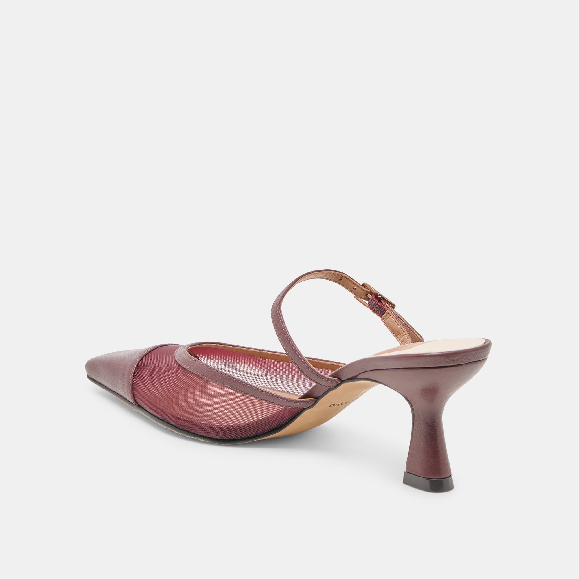 Dolce Vita SHOES | Loyd Burgundy Mesh Heels