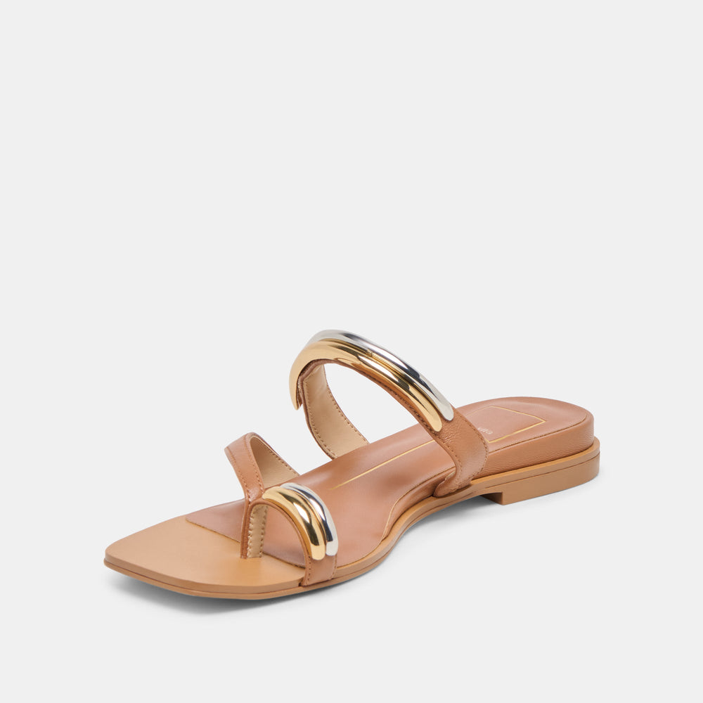 Dolce Vita SHOES | Tarina Caramel Leather Sandals