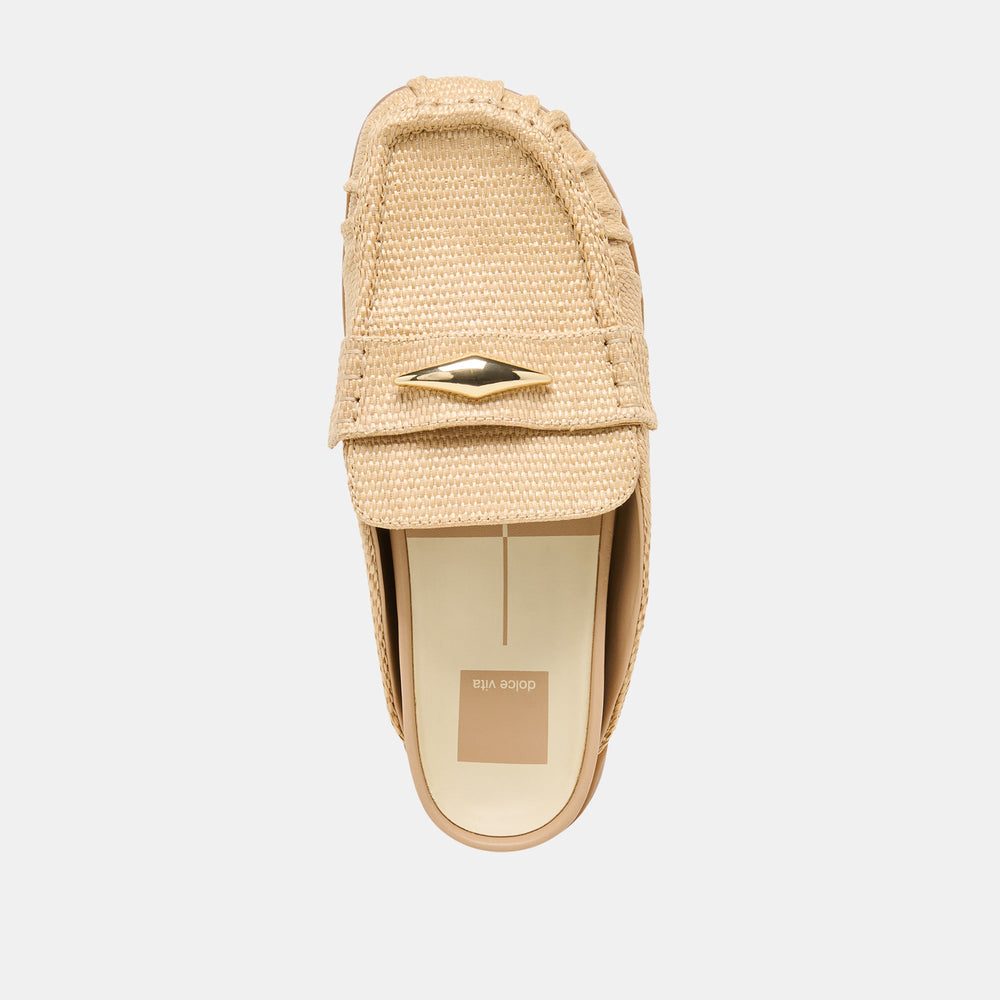 Dolce Vita SHOES | Jodero Lt Natural Raffia Flats