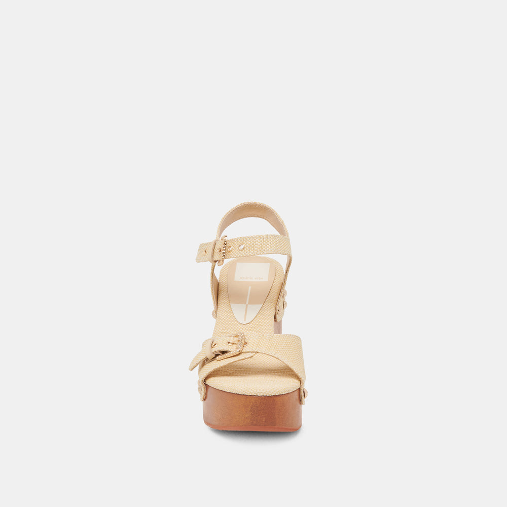 Dolce Vita SHOES | YANDY HEELS LT NATURAL RAFFIA
 – Dolce Vita