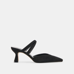 Dolce Vita SHOES | Linore Onyx Suede Heels