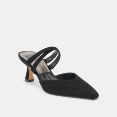 Dolce Vita SHOES | Linore Onyx Suede Heels