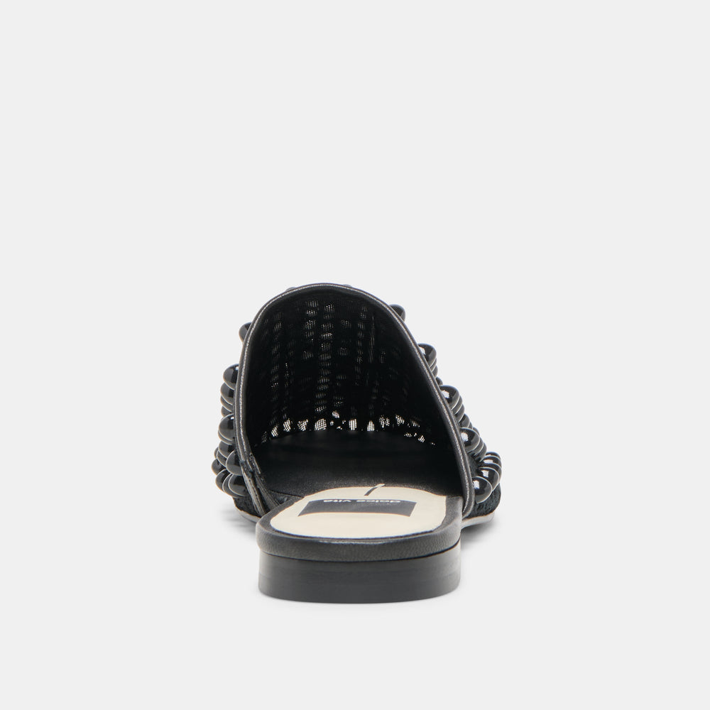 Dolce Vita SHOES | Rova Bead Onyx Beaded Mesh Flats