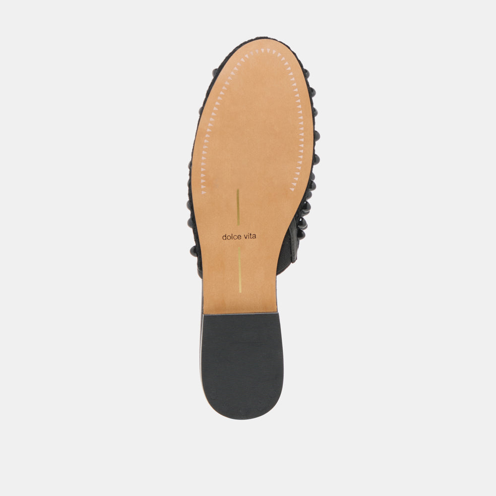 Dolce Vita SHOES | Rova Bead Onyx Beaded Mesh Flats