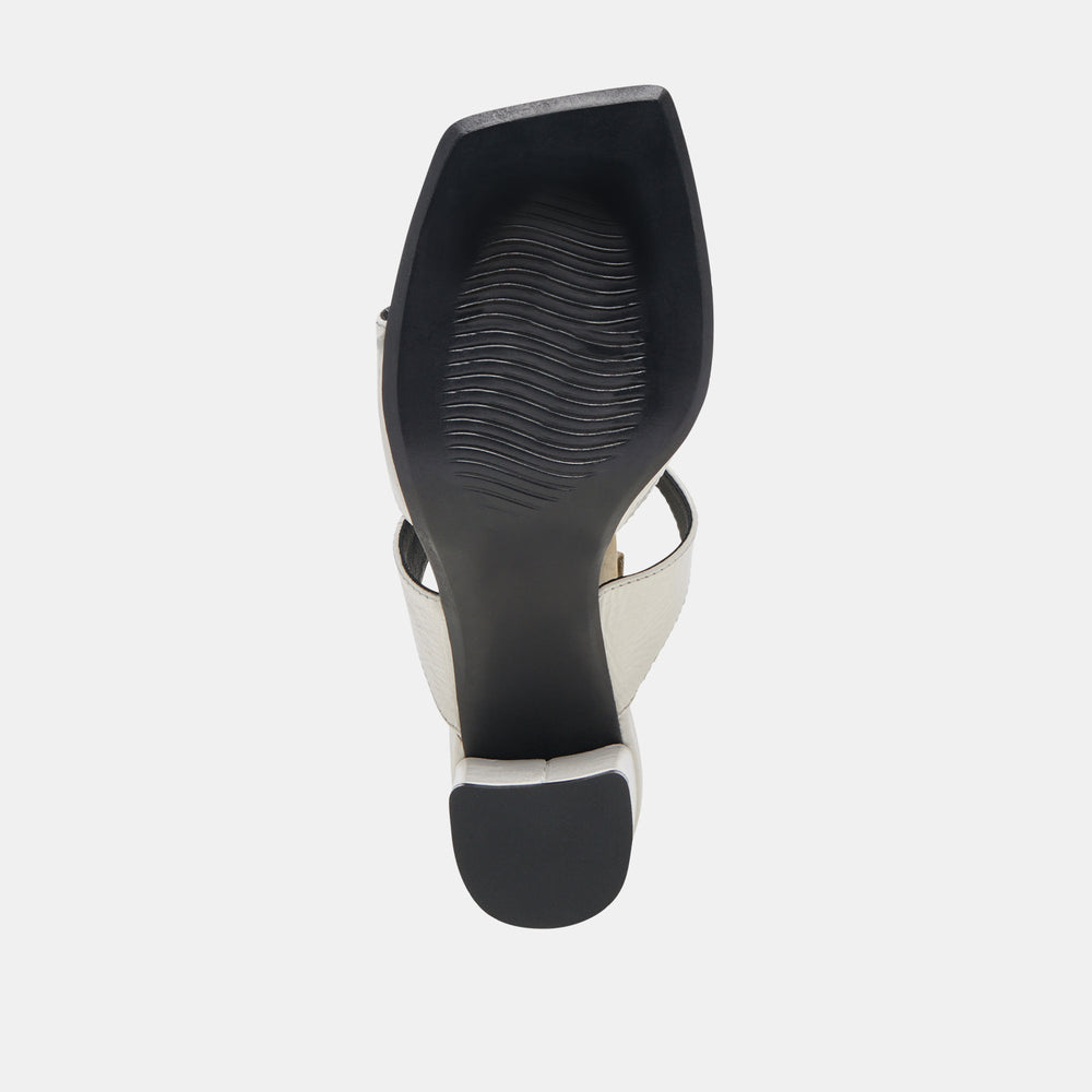 Dolce Vita SHOES | SHANE HEELS OFF WHITE CRINKLE PATENT
 – Dolce Vita