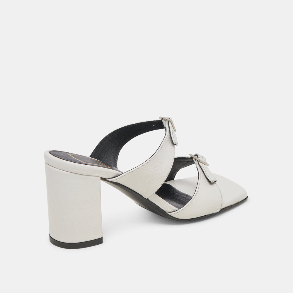 Dolce Vita SHOES | SHANE HEELS OFF WHITE CRINKLE PATENT
 – Dolce Vita
