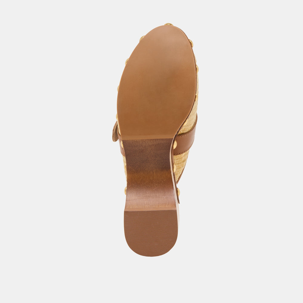 Dolce Vita SHOES | Debrah Lt Natural Raffia Clogs