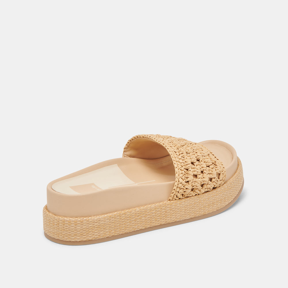 Dolce Vita SHOES | SIDONA SANDALS LT NATURAL RAFFIA
 – Dolce Vita