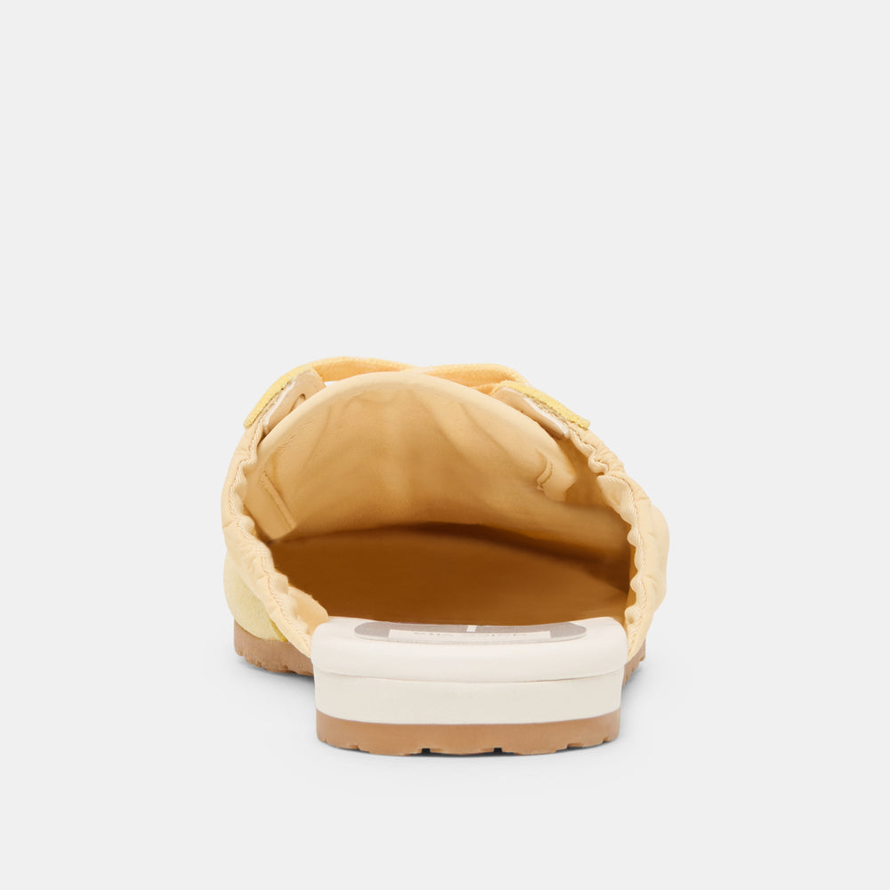 Dolce Vita SHOES | Daris Lt Yellow Nylon Sneakers
