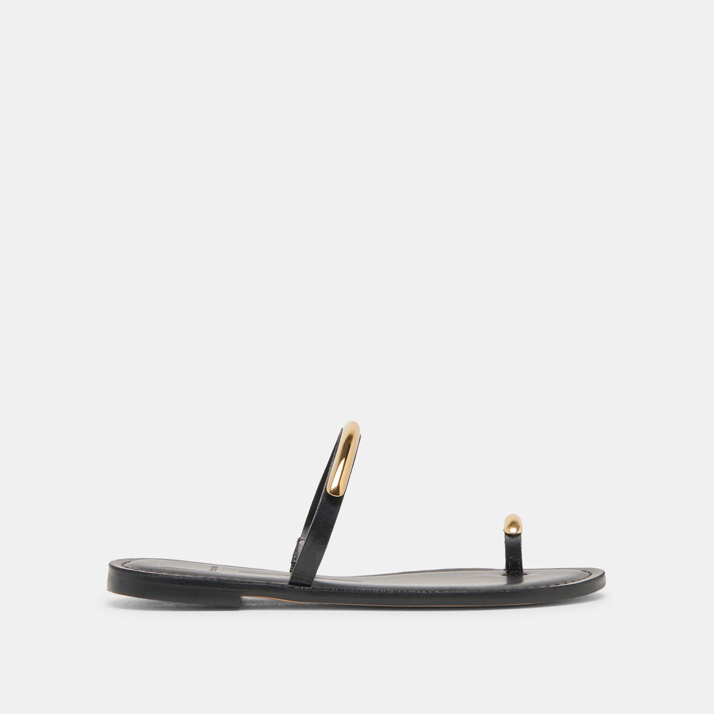 Dolce Vita SHOES | WINK SANDALS BLACK LEATHER
 – Dolce Vita
