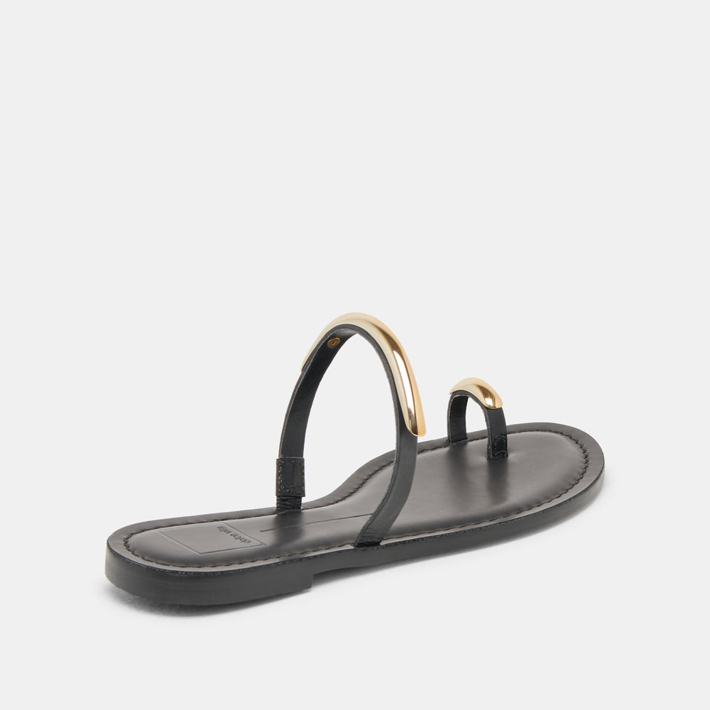 Dolce Vita SHOES | WINK SANDALS BLACK LEATHER
 – Dolce Vita
