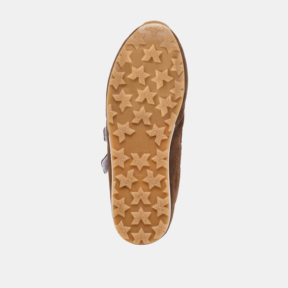 Dolce Vita SHOES | Swan Dk Brown Suede Sneakers