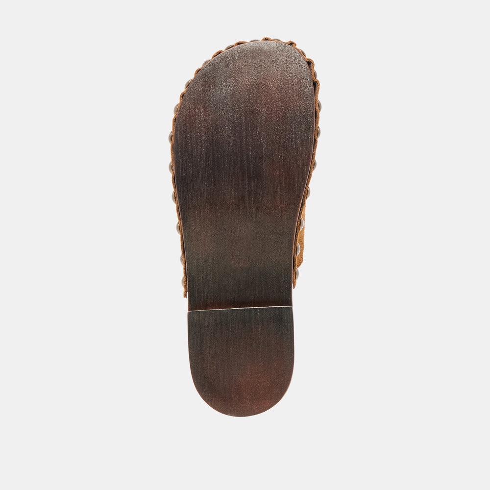 Dolce Vita SHOES | Alanis Chestnut Suede Flats