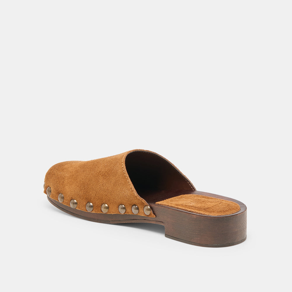 Dolce Vita SHOES | Alanis Chestnut Suede Flats