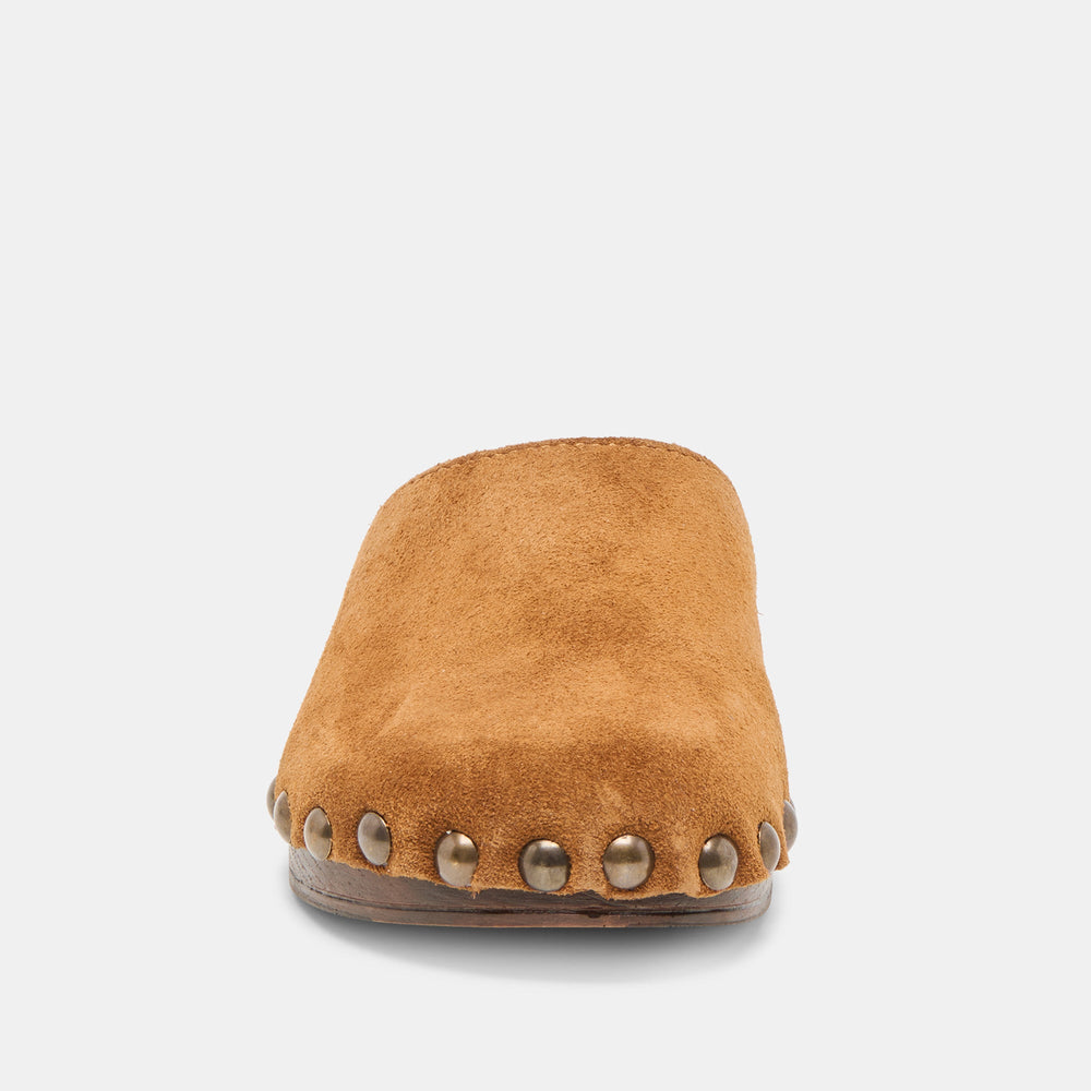 Dolce Vita SHOES | Alanis Chestnut Suede Flats