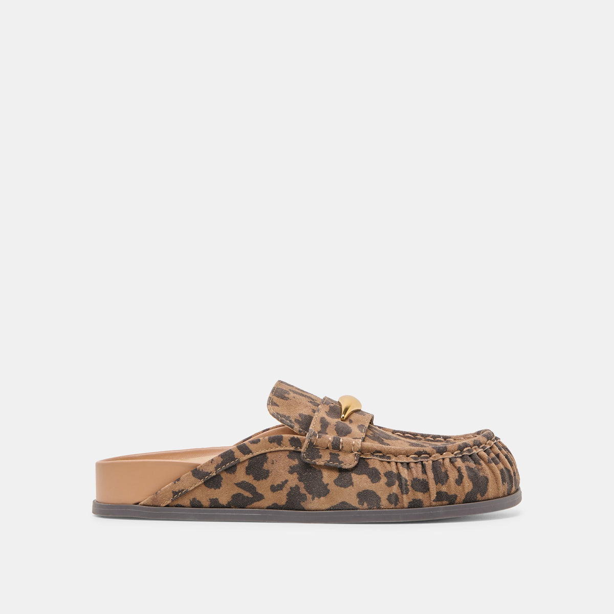Dolce Vita SHOES | Jodero Brown Leopard Printed Suede Flats