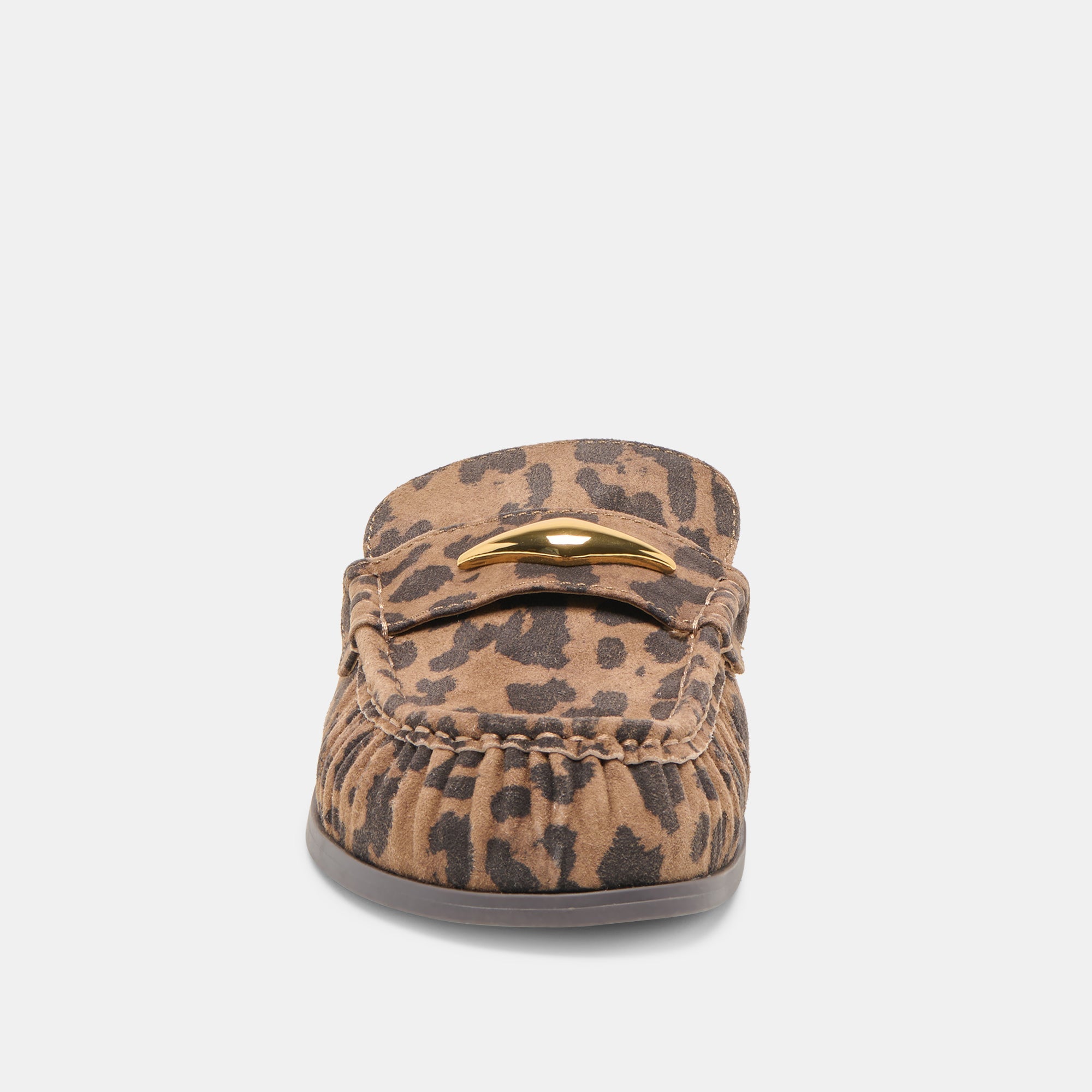 Dolce Vita SHOES | Jodero Brown Leopard Printed Suede Flats
